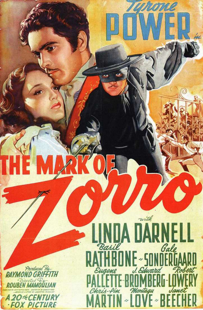LA MARCA DEL ZORRO - The Mark of Zorro - 1940
