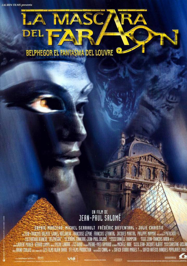 LA MASCARA DEL FARAON - Belphégor - le fantome du Louvre - 2001