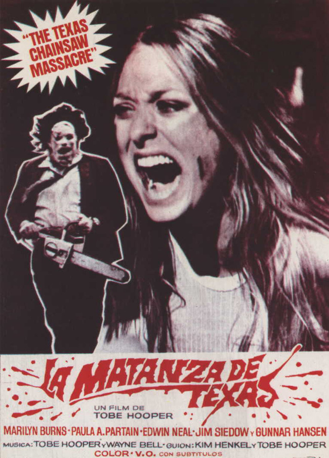 LA MATANZA DE TEXAS - The Texas Chainsaw Massacre - 1974