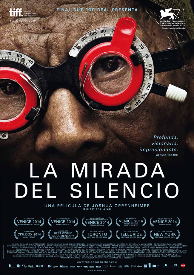 LA MIRADA DEL SILENCIO - The Look Of Silence - 2014