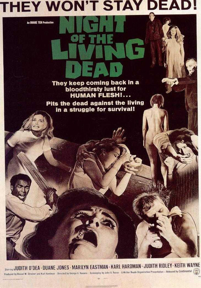 LA NOCHE LOS MUERTOS VIVIENTES - Night of The Living Dead - 1968.
