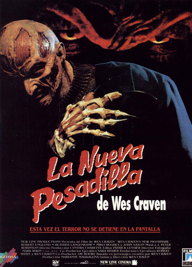 LA NUEVA PESADILLA DE WES CRAVEN - Wes Craven `s New Nightmare - 1994
