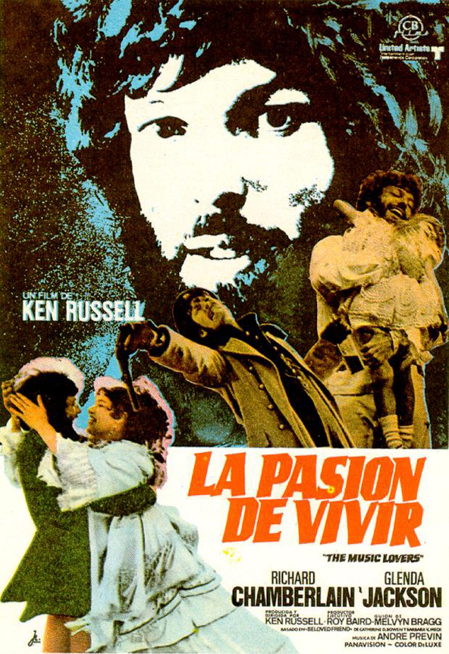 LA PASION DE VIVIR - The Music Lovers - 1970