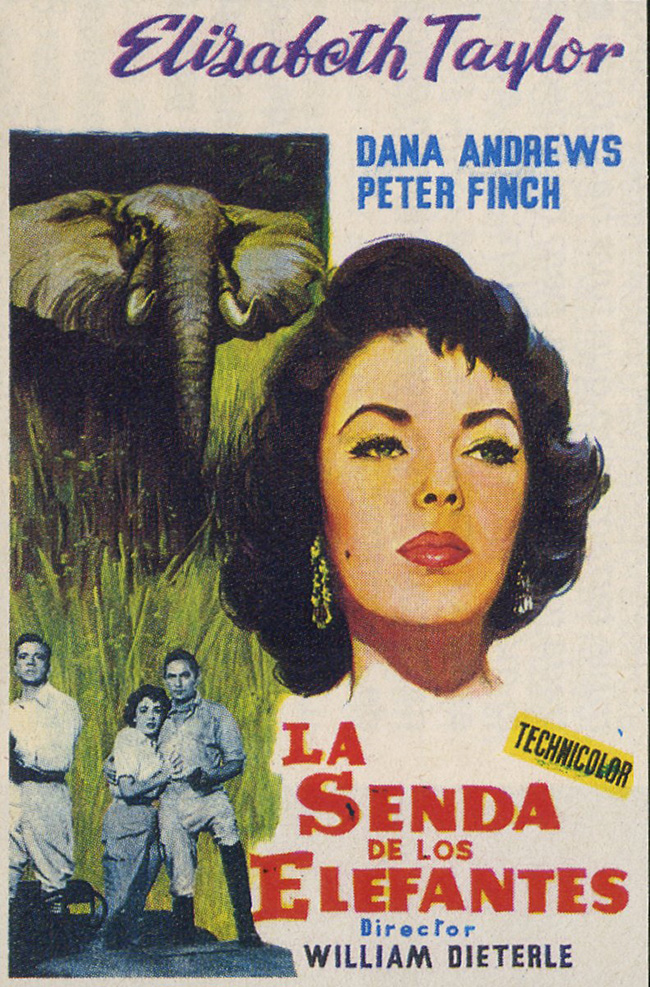 LA SENDA DE LOS ELEFANTES - Elephant Walk - 1954