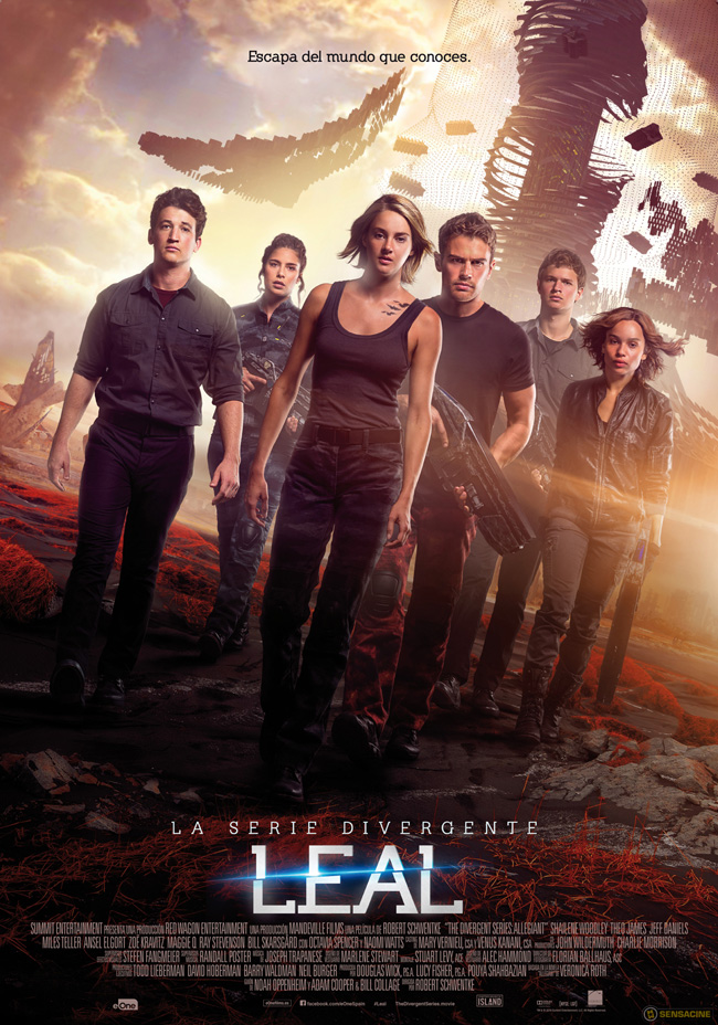 LA SERIE DIVERGENTE, LEAL - The Divergent Series, Allegiant - 2016