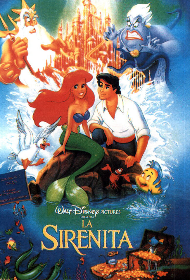 LA SIRENITA - The Little Mermaid - 1989