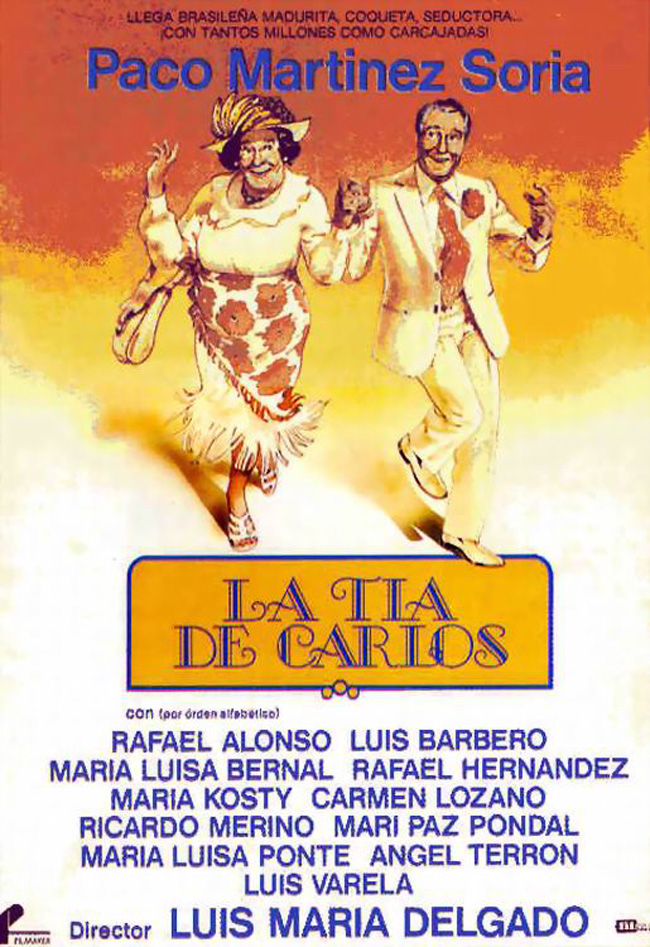 LA TIA DE CARLOS - 1980