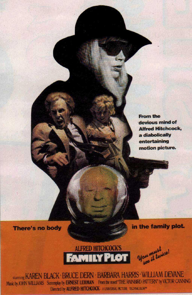 LA TRAMA - Family plot - 1976