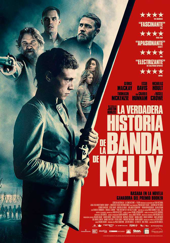 LA VERDADERA HISTORIA DE LA BANDA DE KELLY - True history of the Kelly Gang - 2019