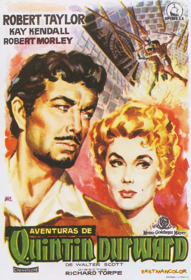 LAS AVENTURAS DE QUINTIN DURWARD - The Adventures of Quentin Durward - 1955