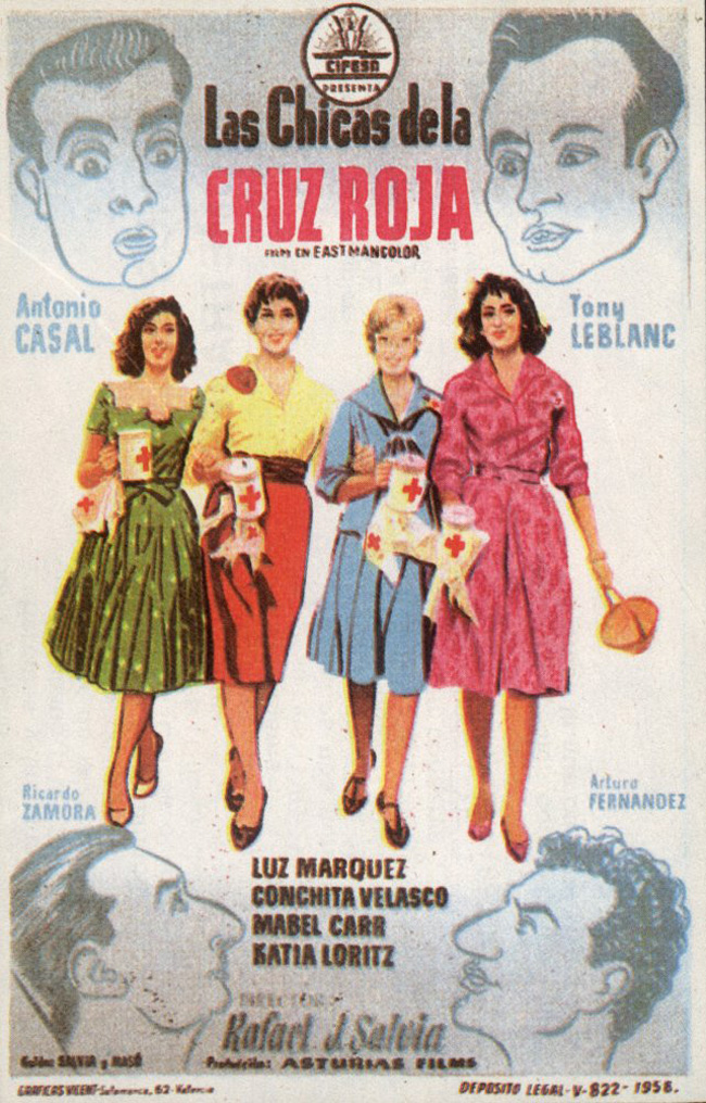 LAS CHICAS DE LA CRUZ ROJA - 1958