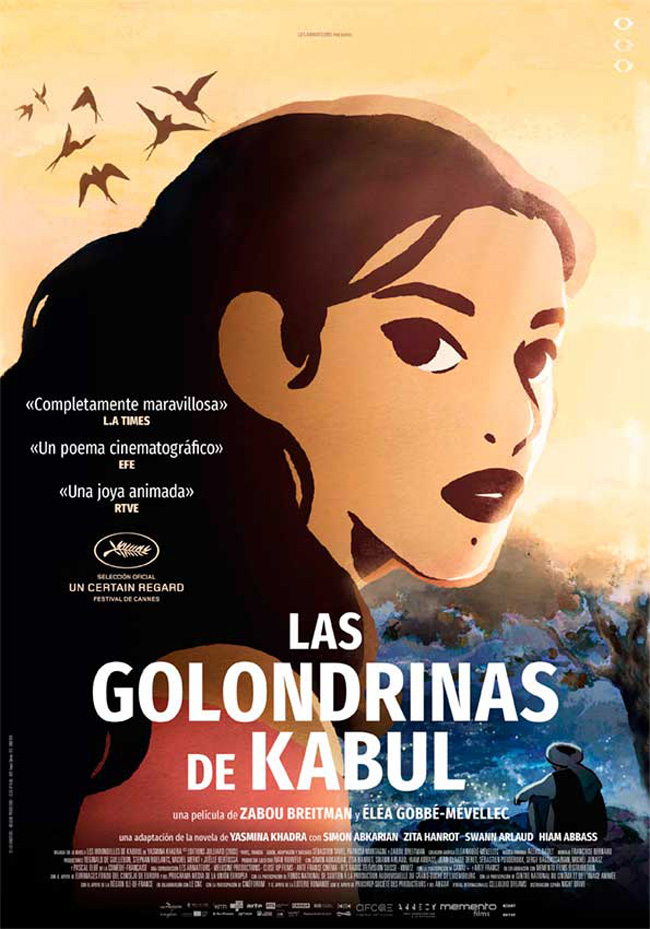 LAS GOLONDRINAS DE KABUL - Les hirondelles de Kaboul - 2019
