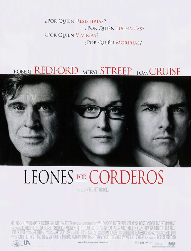 LEONES POR CORDEROS - Lions For Lambs - 2007