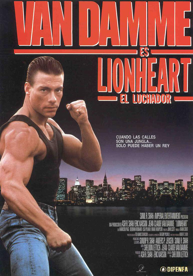 LIONHEART EL LUCHADOR - 1990