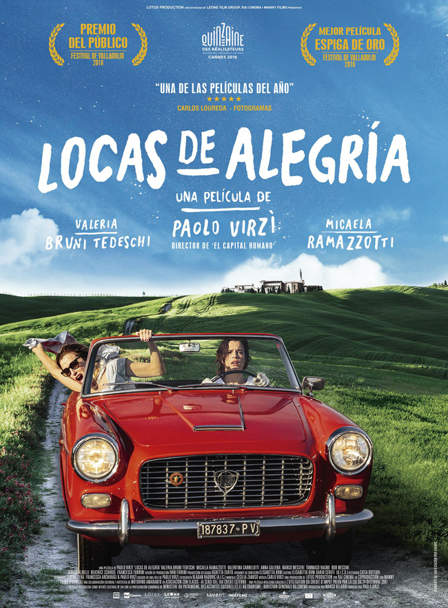 LOCAS DE ALEGRIA - La pazza gioia - 2016