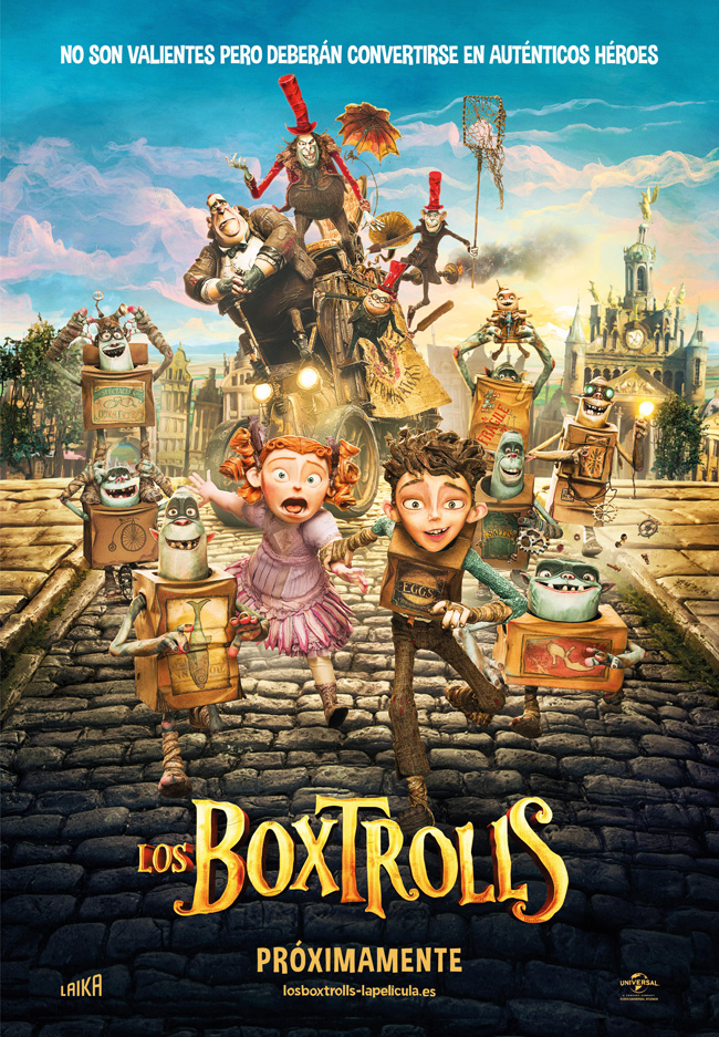 LOS BOXTROLLS - The Boxtrolls - 2014