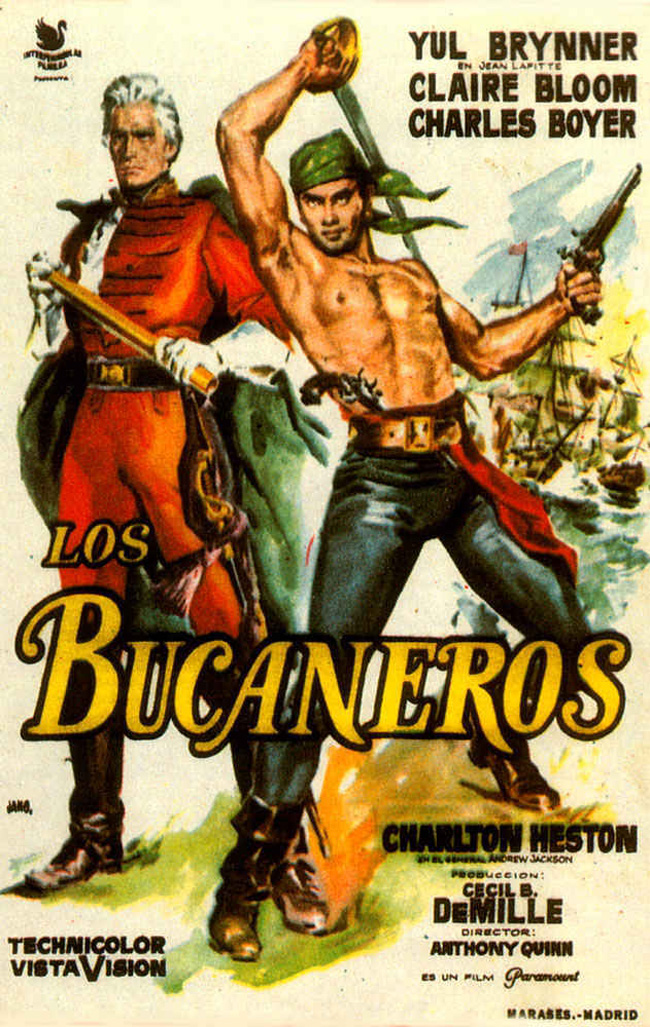 LOS BUCANEROS - The Buccaneer - 1958