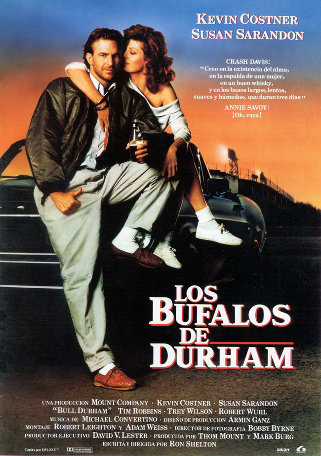 LOS BUFALOS DE DURHAM - Bull Durham - 1988