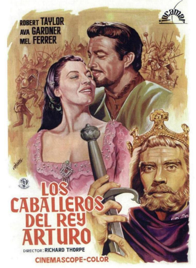 LOS CABALLEROS DEL REY ARTURO- Knights of the Round Table - 1953