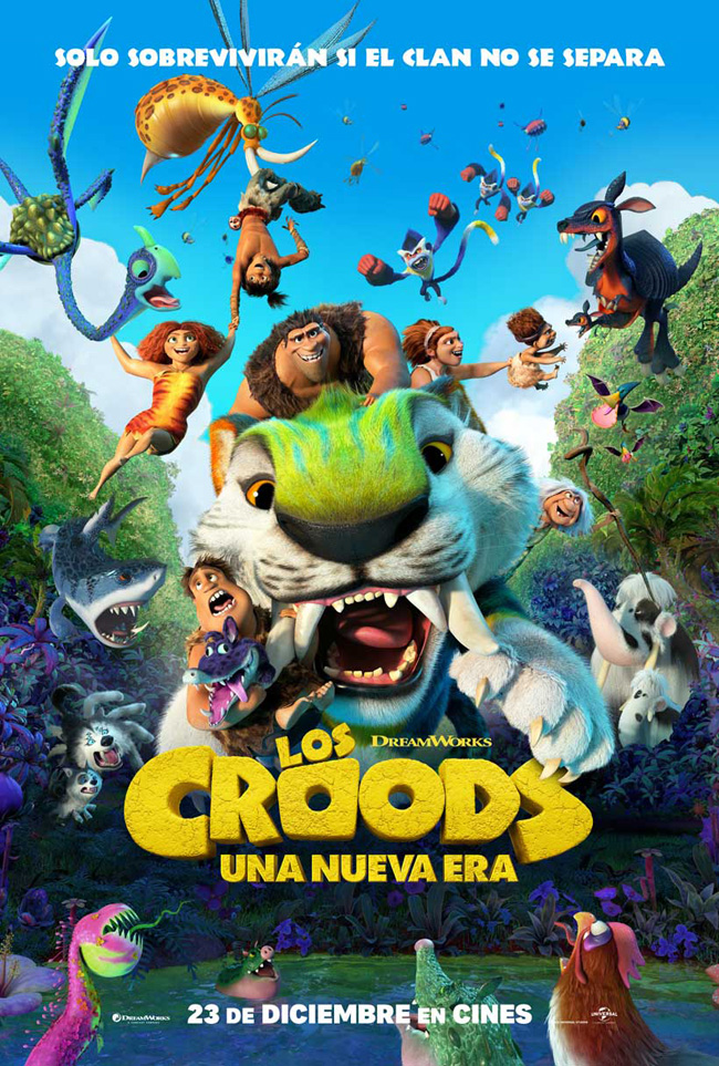 LOS CROODS, UNA NUEVA ERA - The croods, A new age - 2020