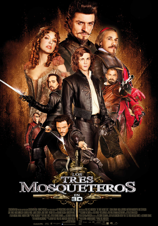 LOS TRES MOSQUETEROS - The three musketeers - 2011