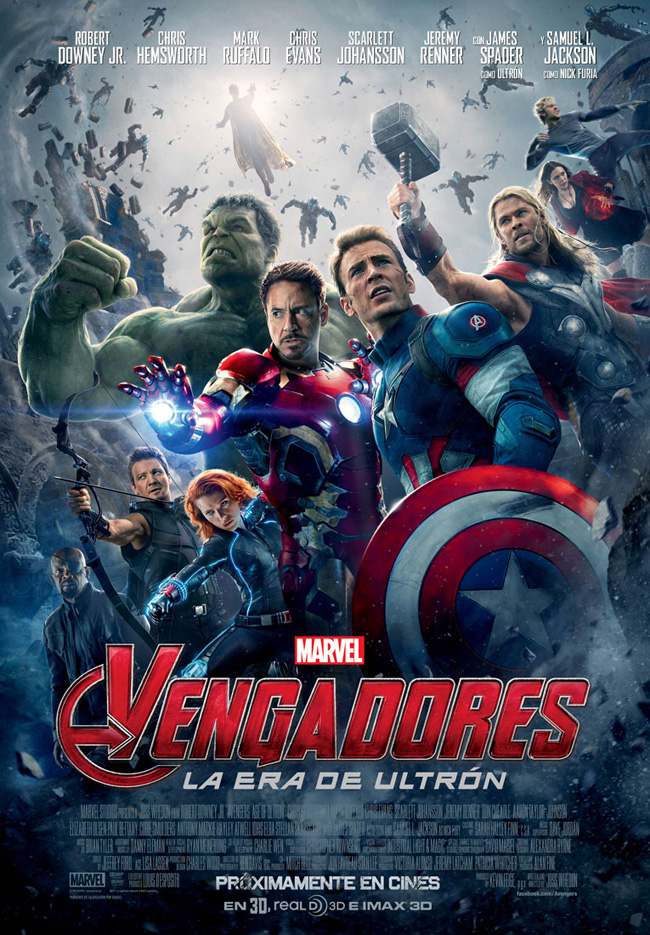 LOS VENGADORES, LA ERA DE ULTRON - The Avengers, Age of Ultron - 2015