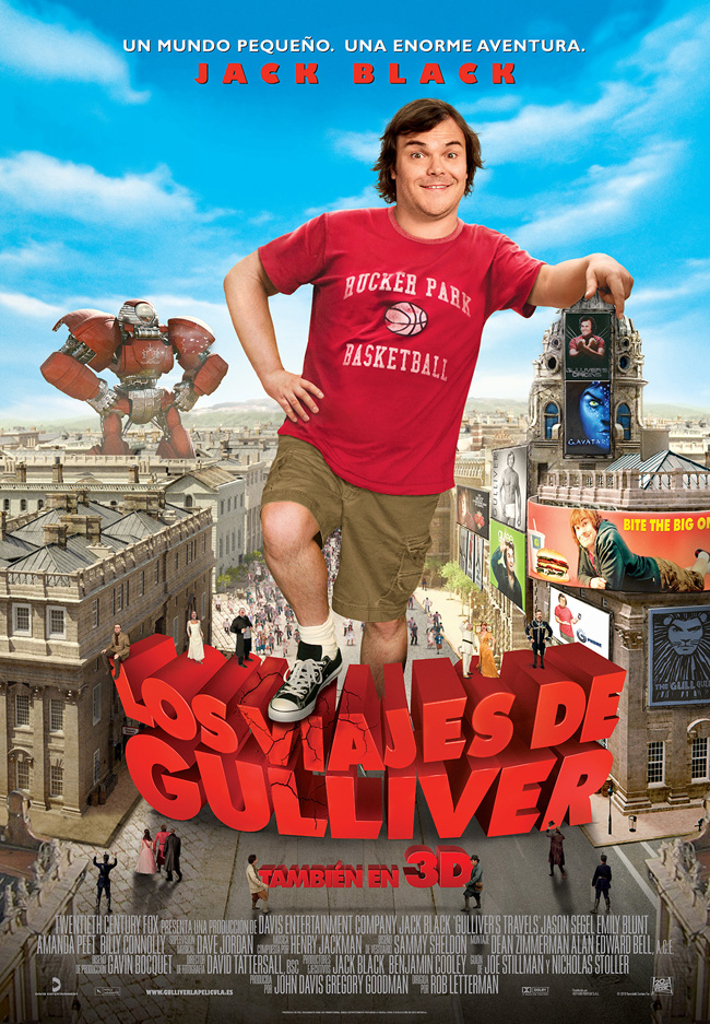 LOS VIAJES DE GULLIVER - Gulliver's travels - 2010