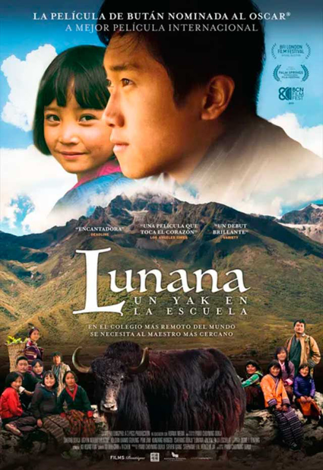 LUNANA, UN YAK EN LA ESCUELA - Lunana, A yak in the classroom - 2019