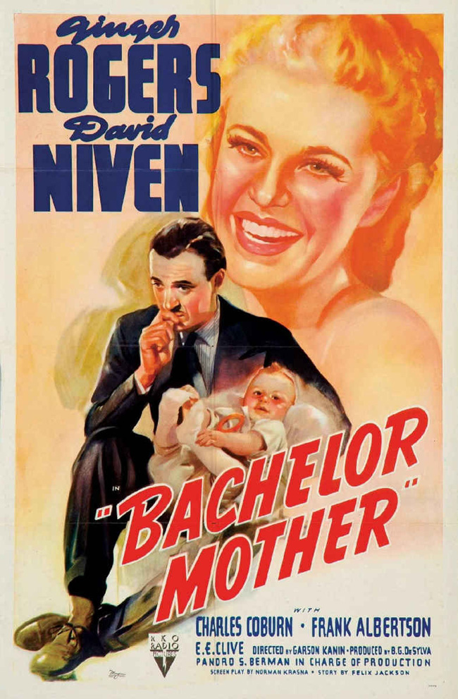 MAMA A LA FUERZA - Bachelor Mother - 1939
