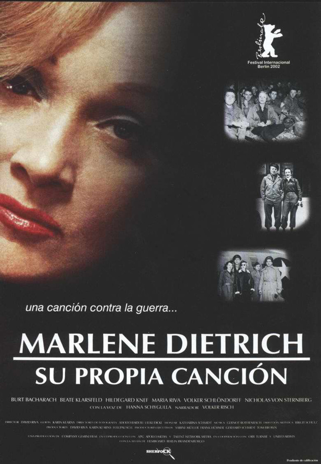 MARLEN DIECTRICH SU PROPIA CANCION - Marlene Dietrich Her Own Song - 2001