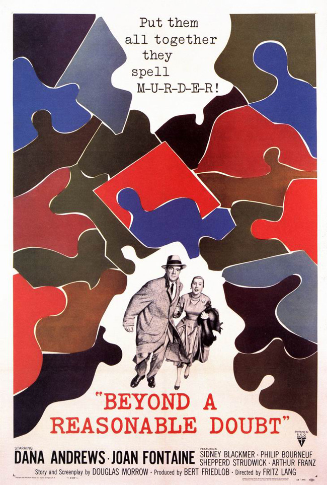 MAS ALLA DE LA DUDA - Beyond A Reasonable Doubt - 1956