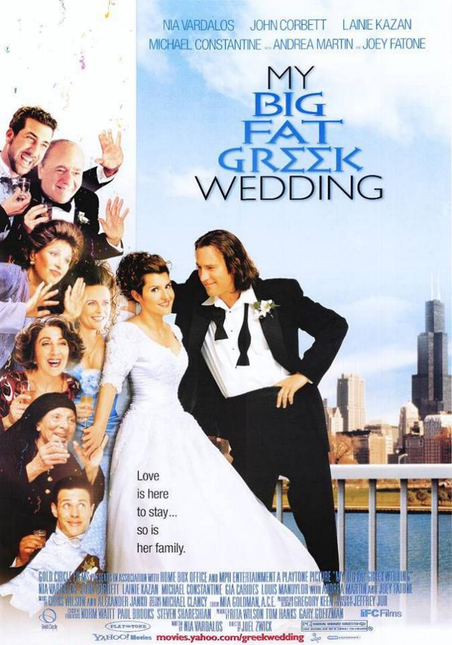 MI GRAN BODA GRIEGA - My Big Fat Greek Wedding - 2002
