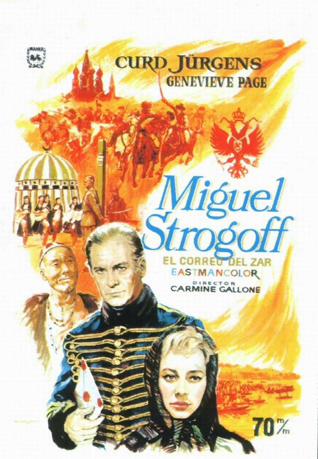 MIGUEL STROGOFF, EL CORREO DEL ZAR - Michel Strogoff - 1956