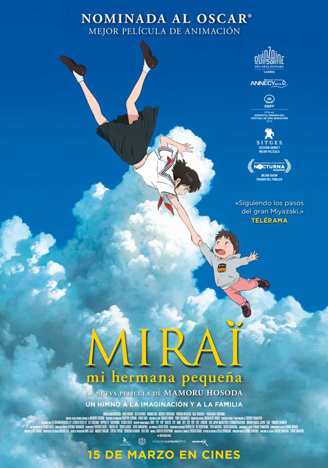 MIRAI MI HERMANA PEQUEÑA - Mirai no Mirai - 2018