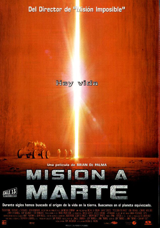 MISION A MARTE - Mission to Mars - 1999