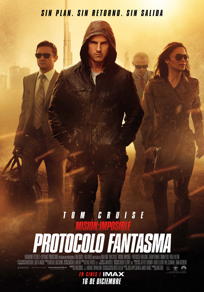 MISION IMPOSIBLE, PROTOCOLO FANTASMA - Mission Impossible, Ghost Protocol - 2011
