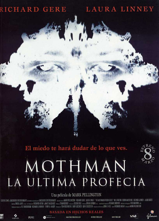 MOTHMAN LA ULTIMA PROFECIA - The Mothman prophecies - 2002