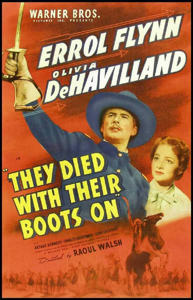 MURIERON CON LAS BOTAS PUESTAS - They Died with Their Boots - 1941