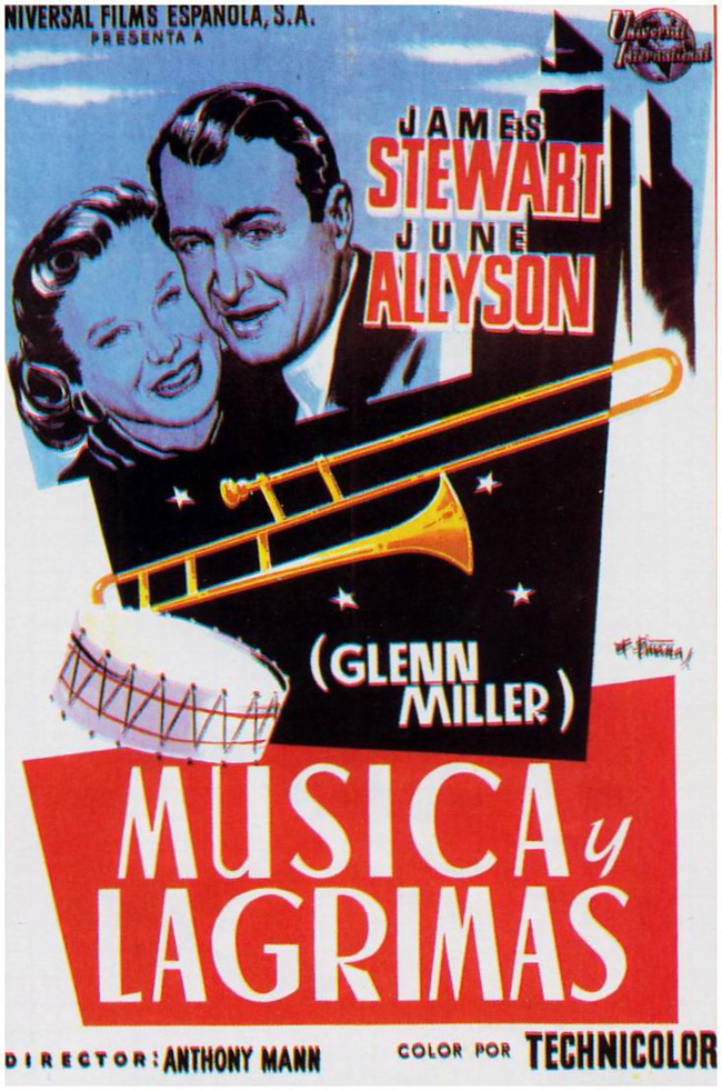 MUSICA Y LAGRIMAS - The Glenn Miller Story - 1954