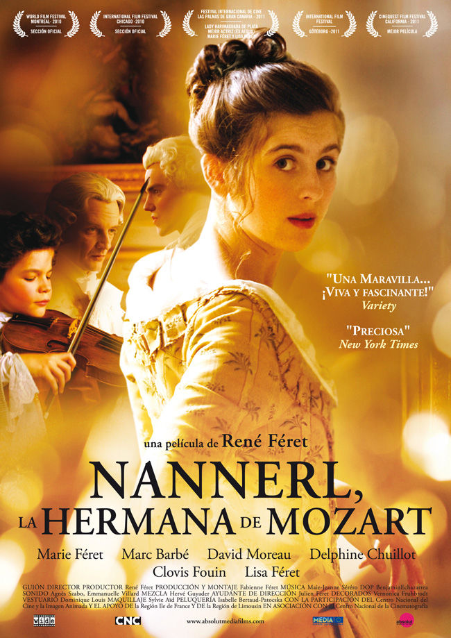 NANNERL, LA HERMANA DE MOZART - Nannerl, la soeur de Mozart -  2010