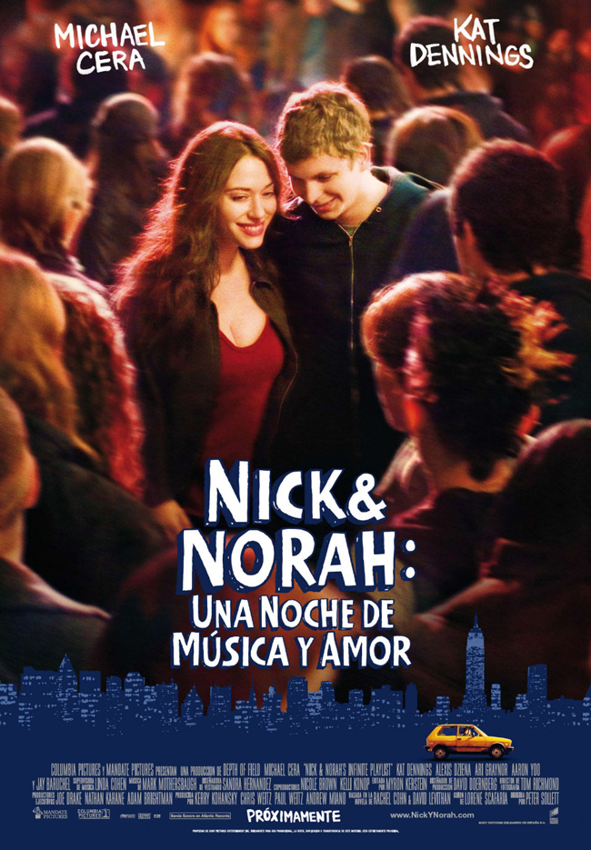 NICK Y NORA, UNA NOCHE DE MUSICA Y AMOR - Nick and Norah's Infinite Playlist - 2008