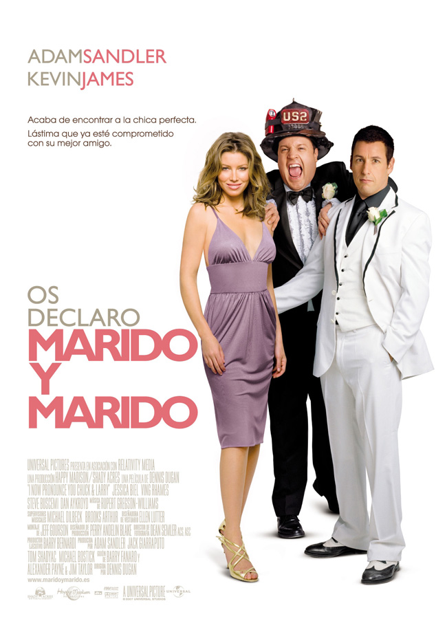 OS DECLARO MARIDO Y MARIDO - I Now Pronounce You Chuck And Larry - 2007