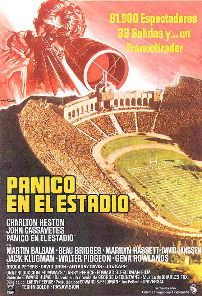 PANICO EN EL ESTADIO - Two minutes warning - 1976