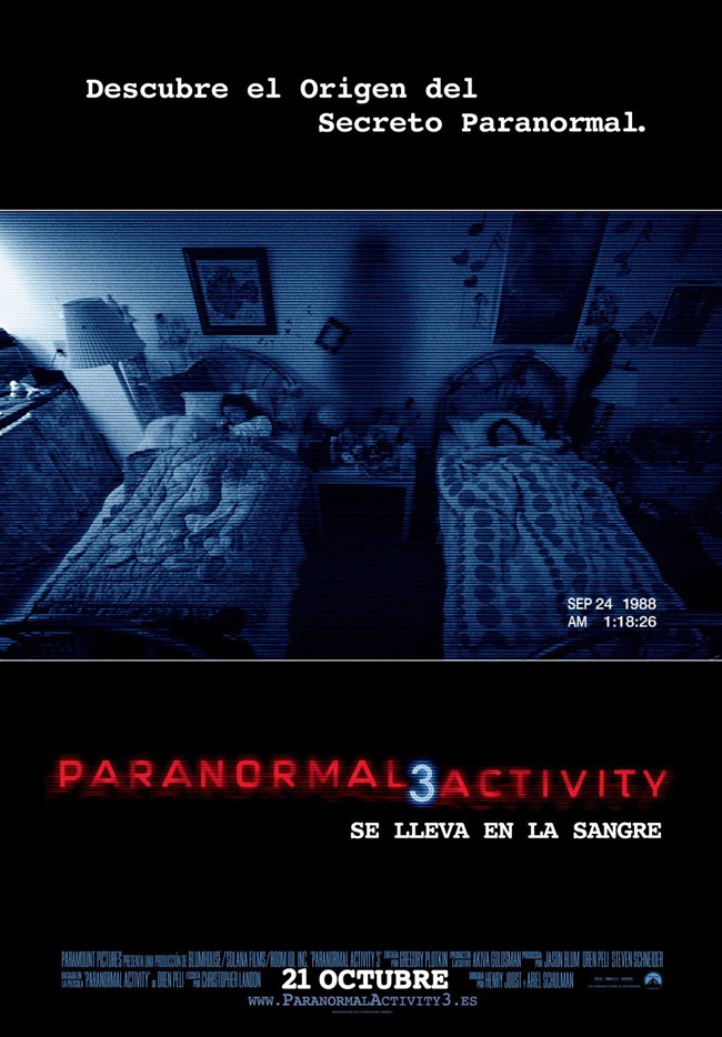 PARANORMAL ACTIVITY 3 - 2011