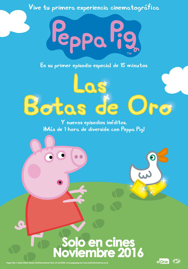 PEPPA PIG, LAS BOTAS DE ORO - 2016