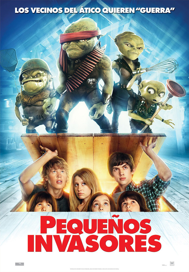 PEQUEÑOS INVASORES - Aliens in the attic - 2009