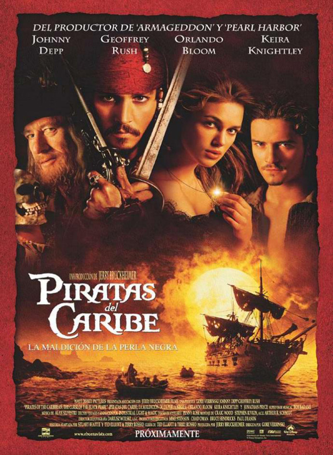 PIRATAS DEL CARIBE - Pirates of the Caribbean - 2003