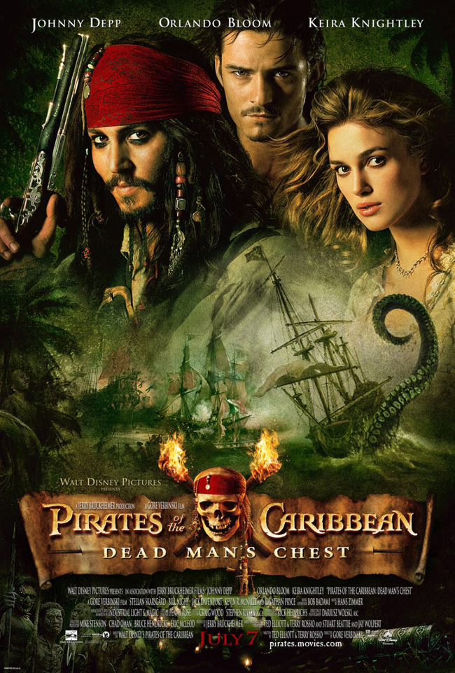 PIRATAS DEL CARIBE, EL COFRE DEL HOMBRE MUERTO - Pirates of the Caribbean Dead Man's Chest - 2006 C2
