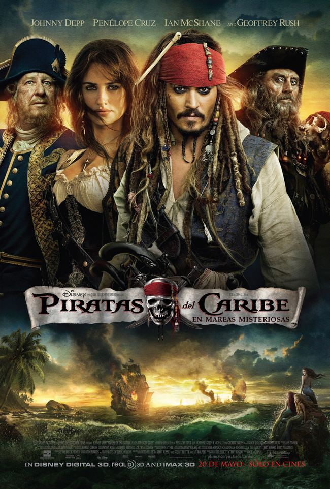 PIRATAS DEL CARIBE, EN MAREAS MISTERIOSAS - Pirates of the Caribbean, On stranger tides - 2011