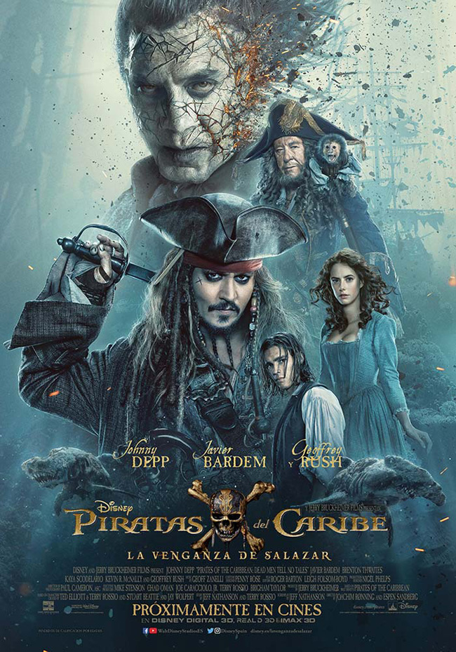 PIRATAS DEL CARIBE, LA VENGANZA DE SALAZAR - Pirates of the Caribbean, Dead men tell no tales - 2017